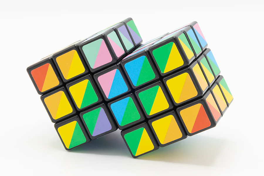 3x3 Double Rainbow Cube II