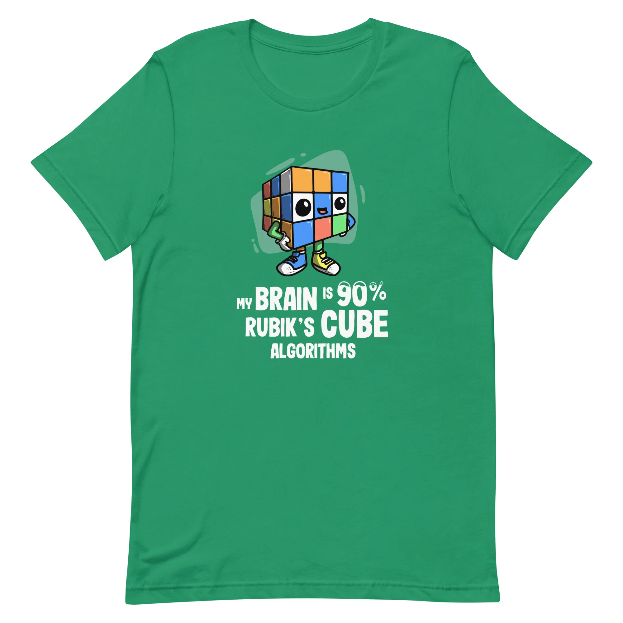 90% Cube Algorithms T-Shirt (Puzzle Pals) - Image 5