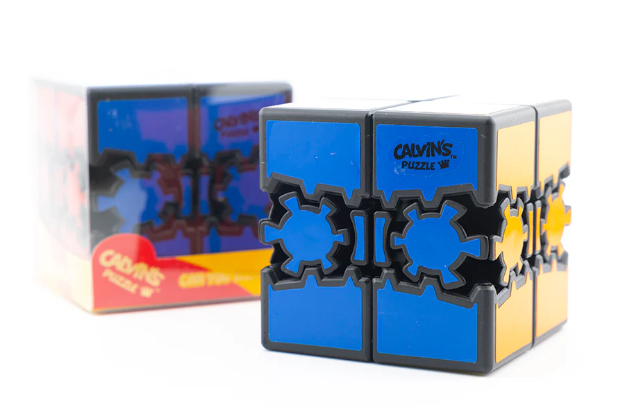 Bram & Oskar Gear 2x2 Cube Plus (6-Color Stickers)