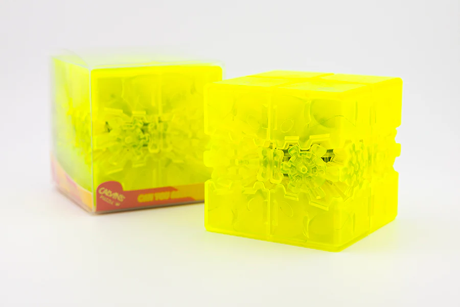Bram & Oskar Gear 2x2 Cube Plus (DIY 6-Color Stickers)