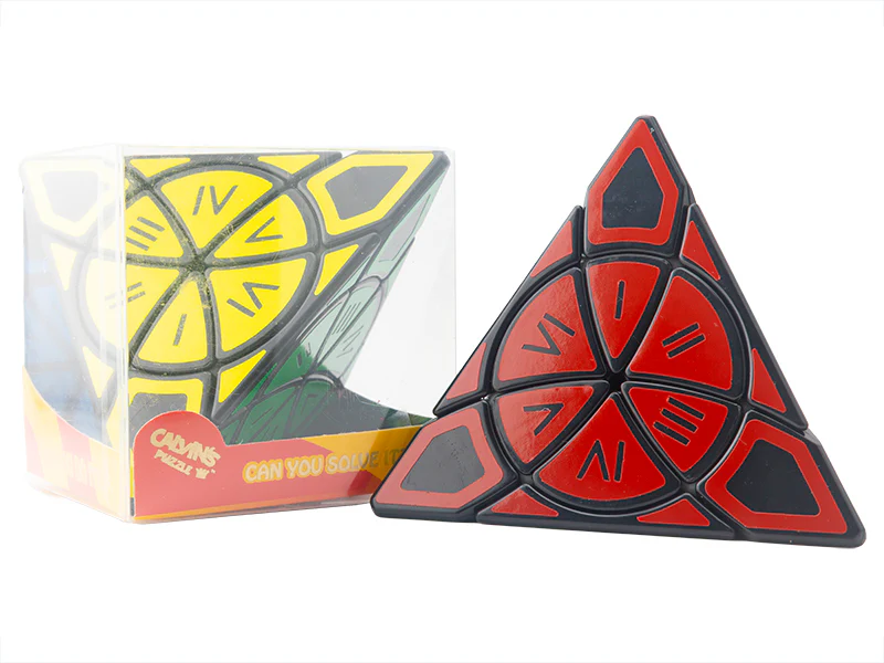 Calvin's Time Wheel Pyraminx (Roman Numerals)