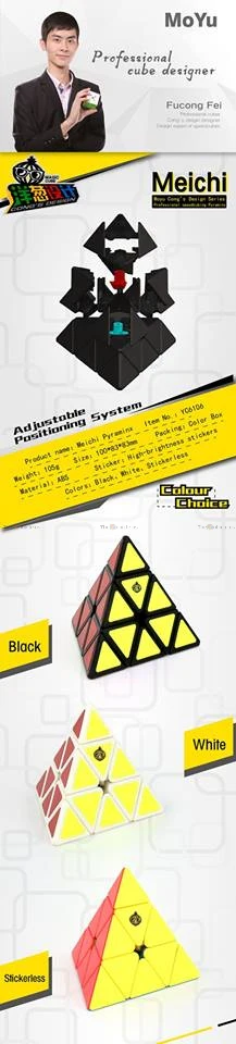 Cong's Design MeiChi Pyraminx - Image 2
