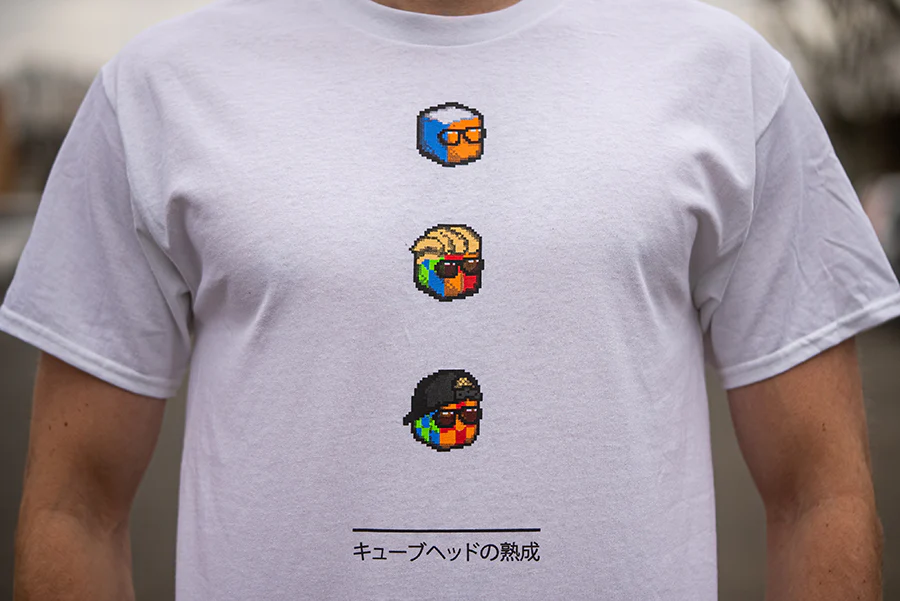 CubeHead Aging Tee - Image 2