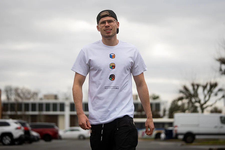 CubeHead Aging Tee - Image 3