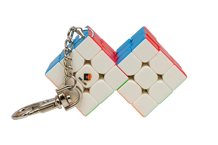 CubeTwist 3x3 Double Cube I Keychain