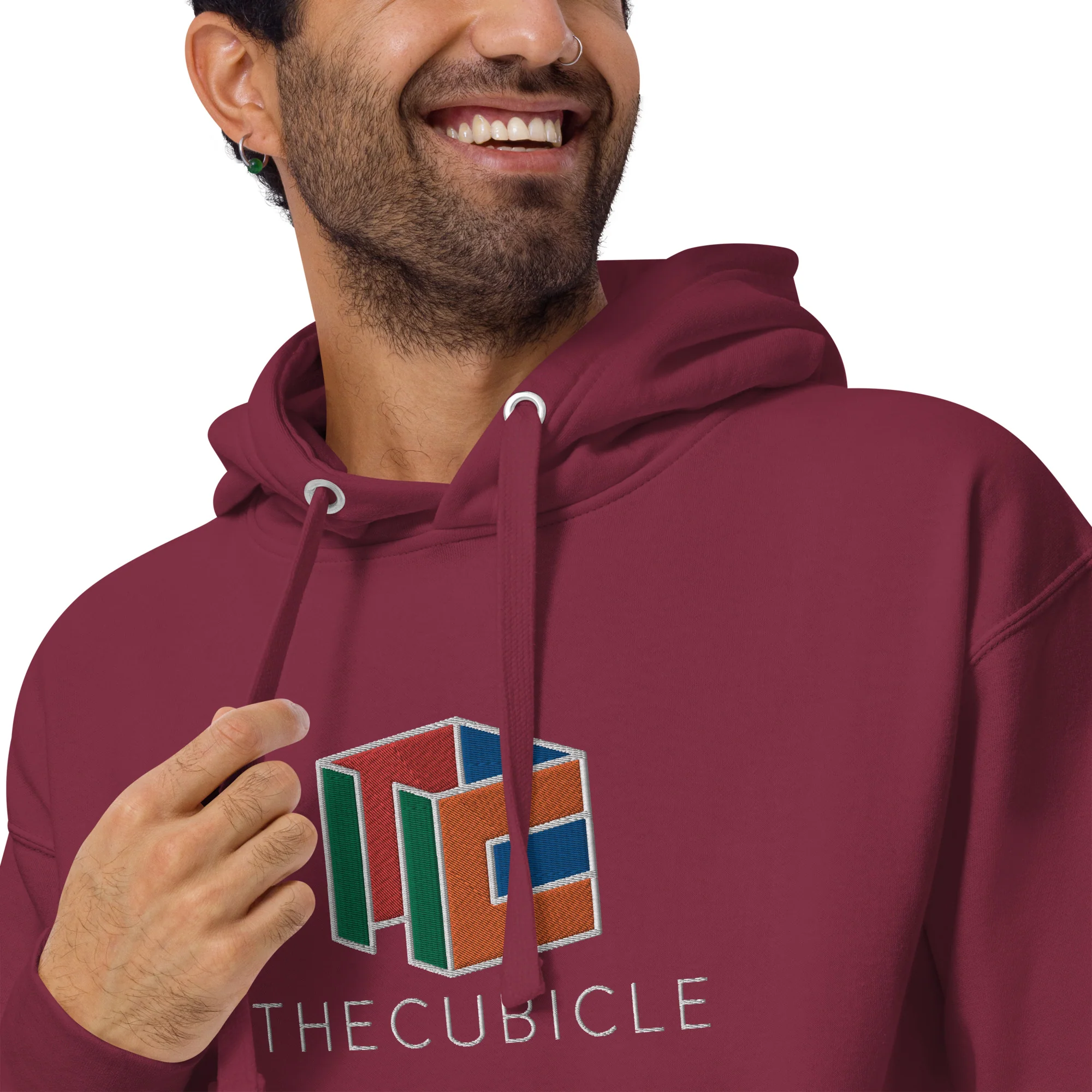 Cubicle 2022 Embroidered Hoodie - Image 10