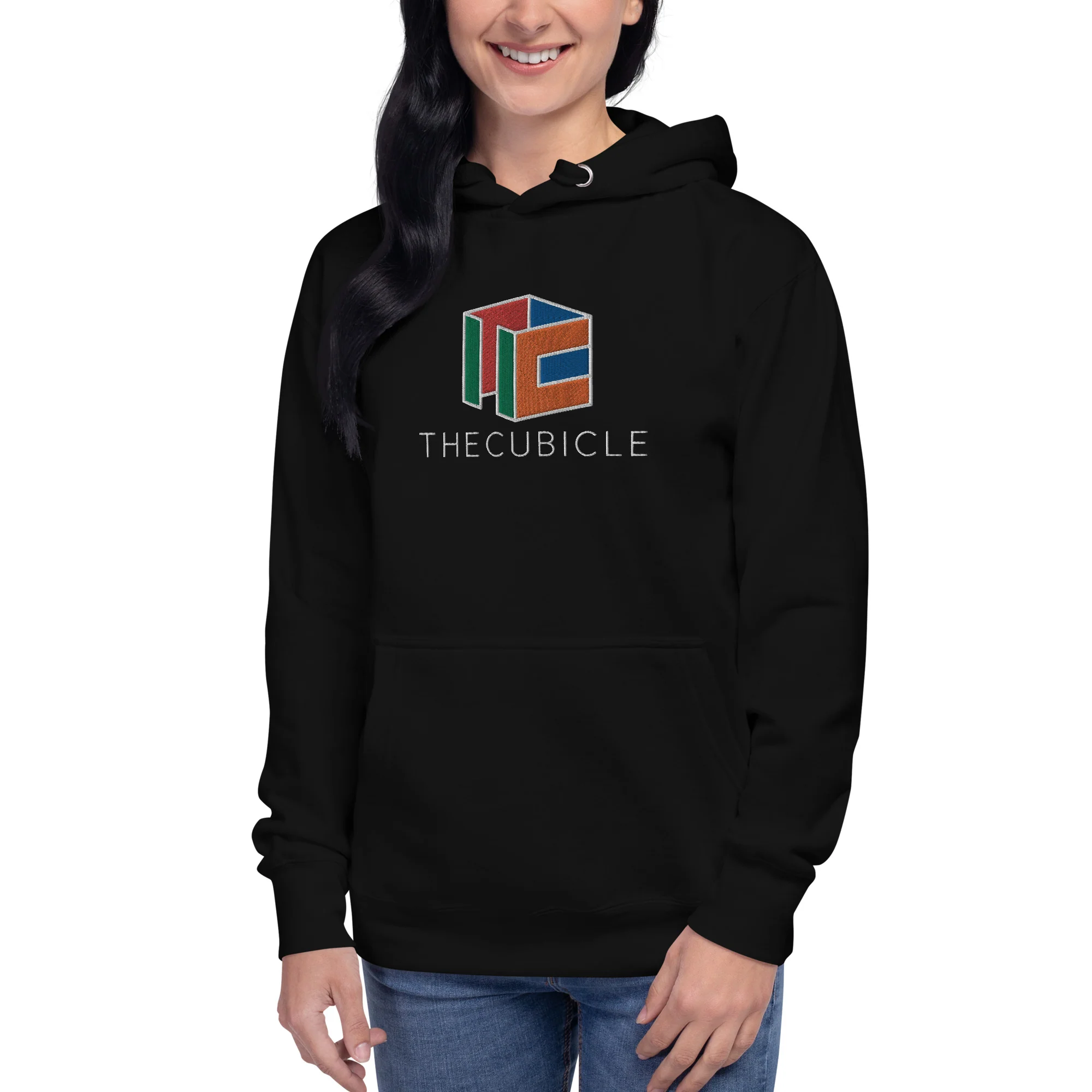 Cubicle 2022 Embroidered Hoodie - Image 3