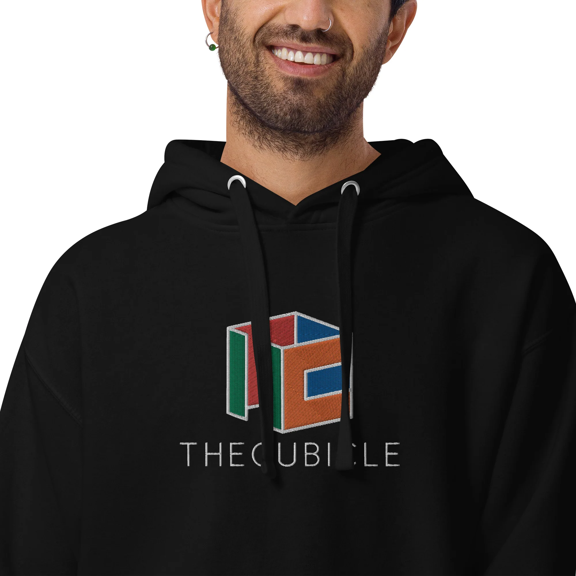 Cubicle 2022 Embroidered Hoodie - Image 6