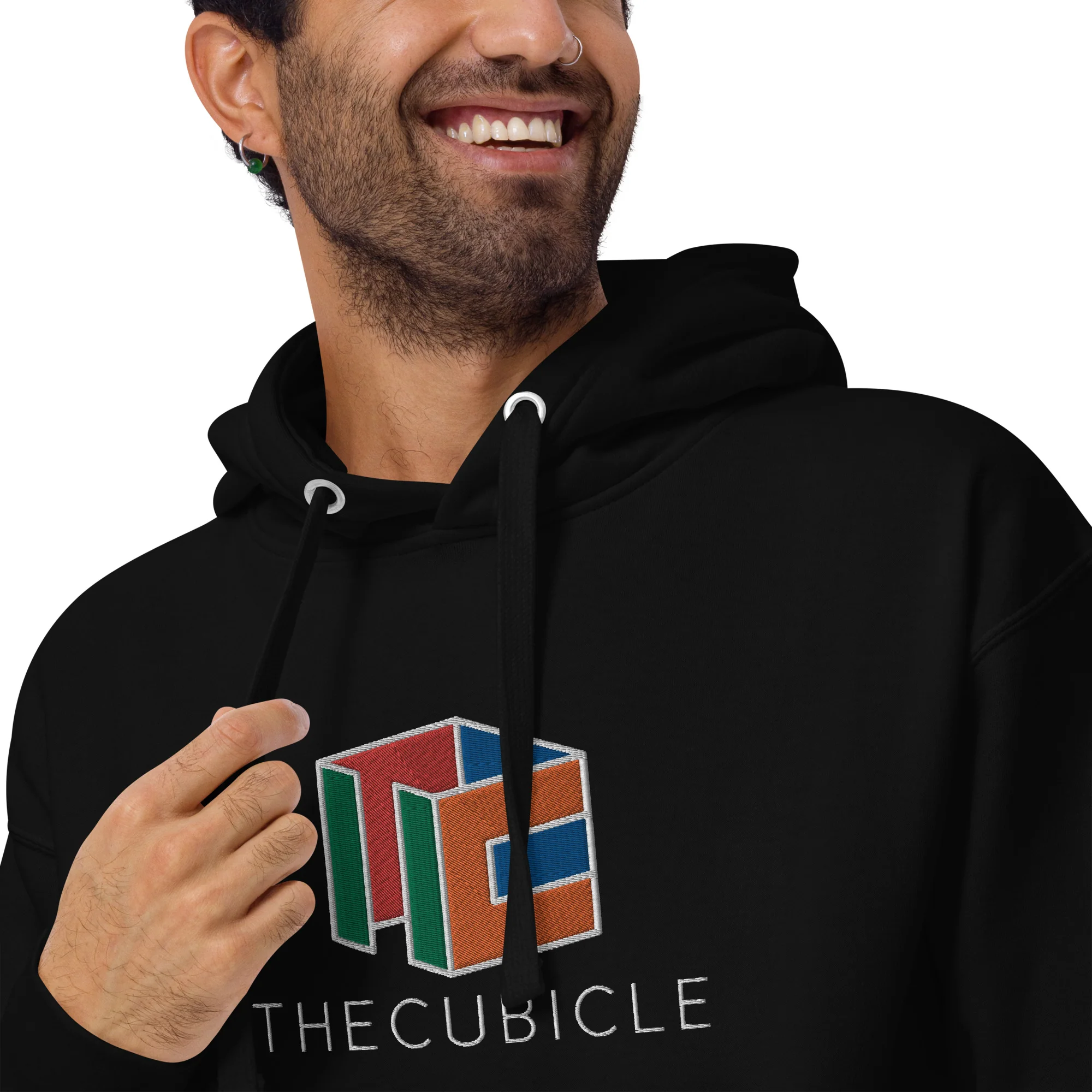 Cubicle 2022 Embroidered Hoodie - Image 7