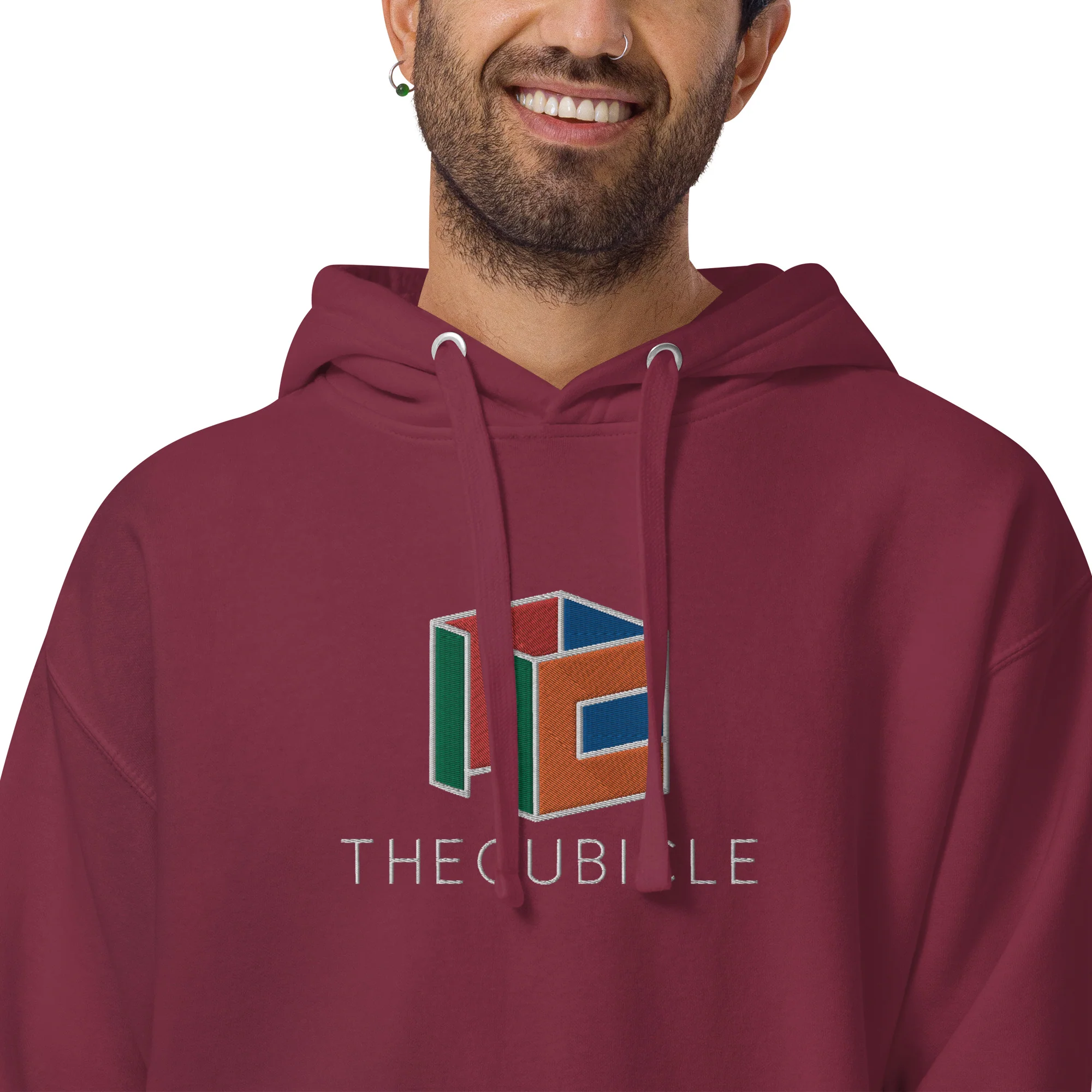 Cubicle 2022 Embroidered Hoodie - Image 9
