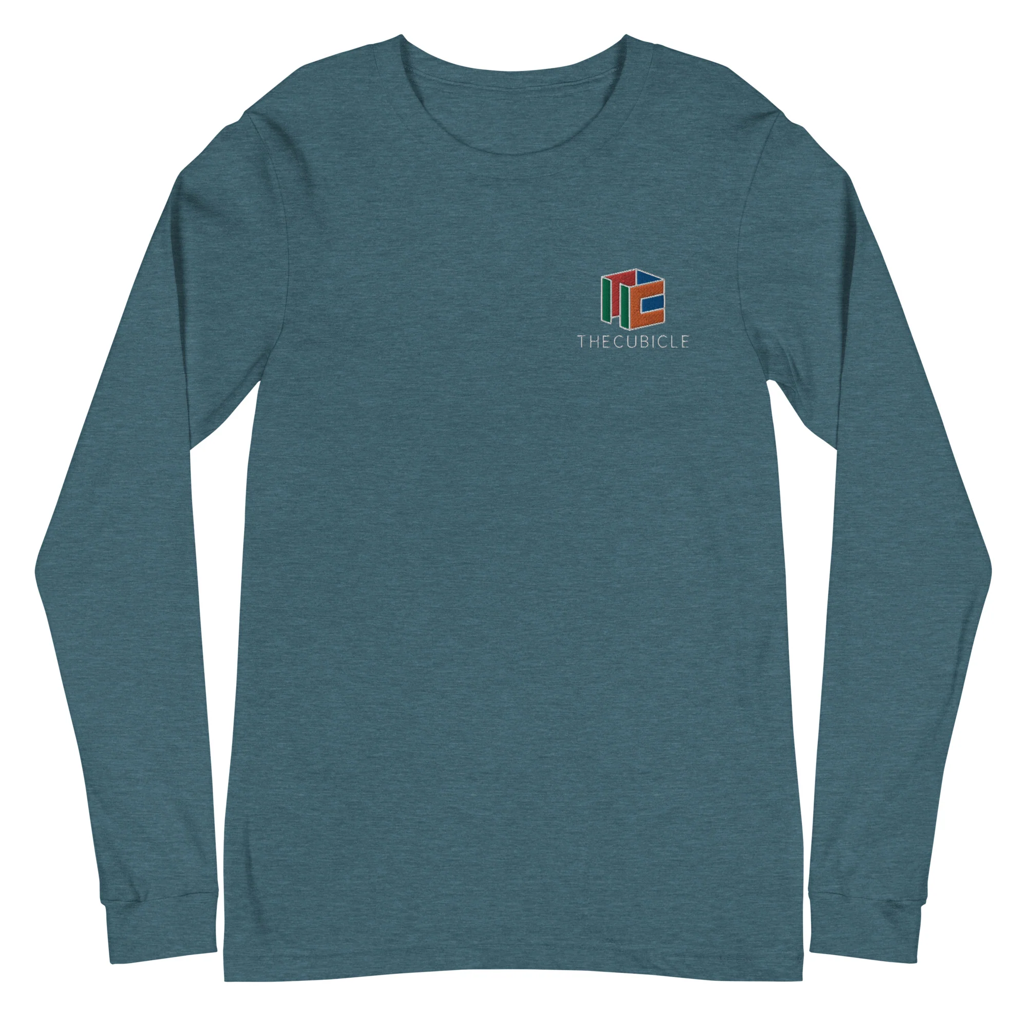 Cubicle 2022 Embroidered Long Sleeve T-Shirt - Image 4