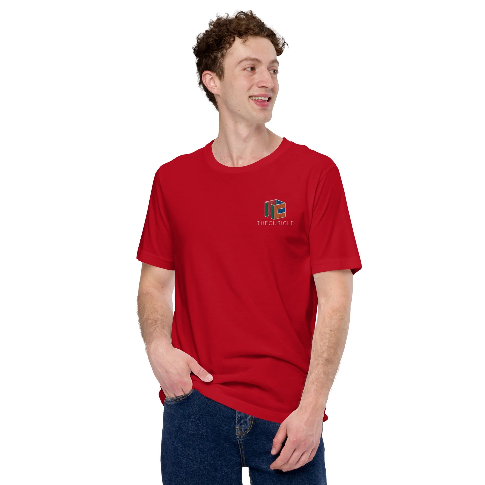 Cubicle 2022 Embroidered T-Shirt - Image 5