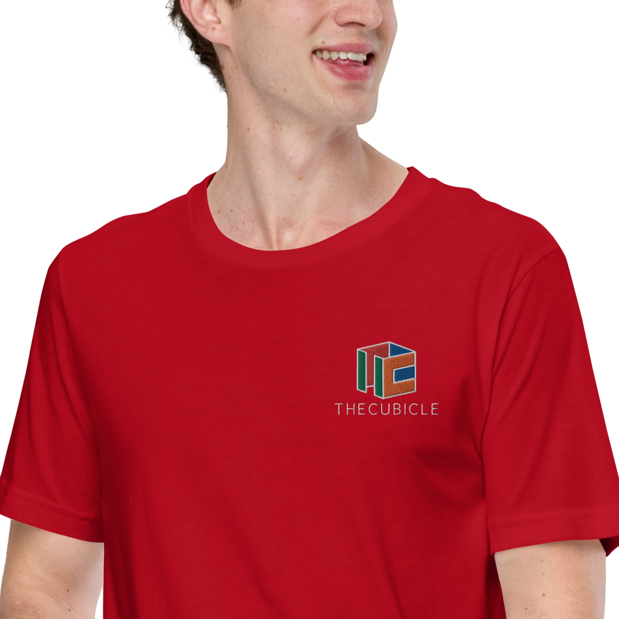Cubicle 2022 Embroidered T-Shirt - Image 6