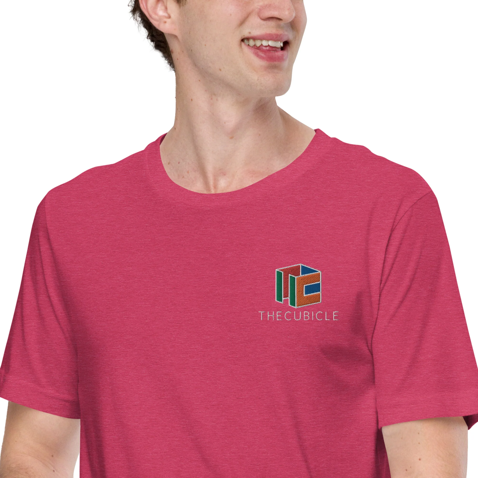Cubicle 2022 Embroidered T-Shirt - Image 8