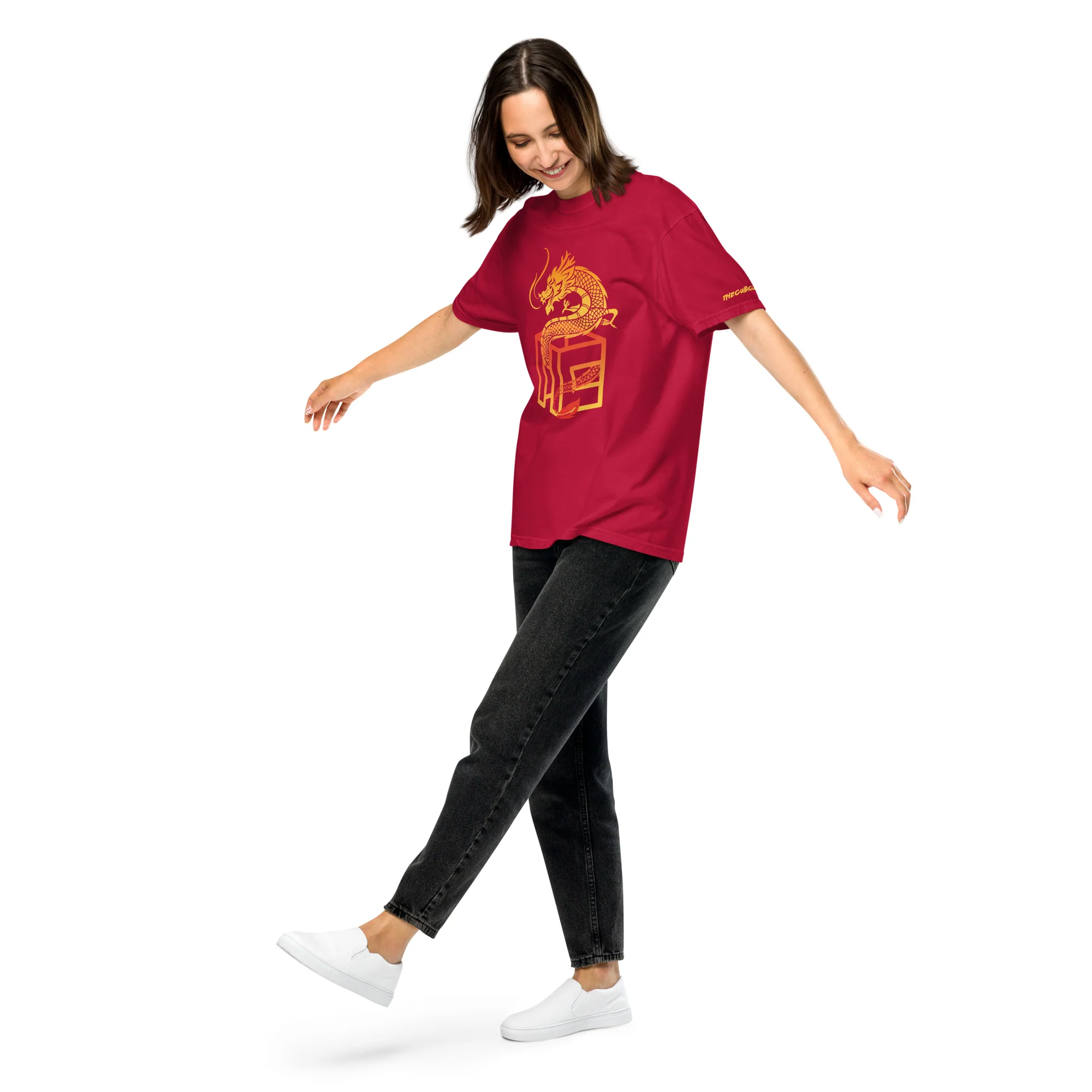 Cubicle Lunar New Year T-Shirt - Image 2