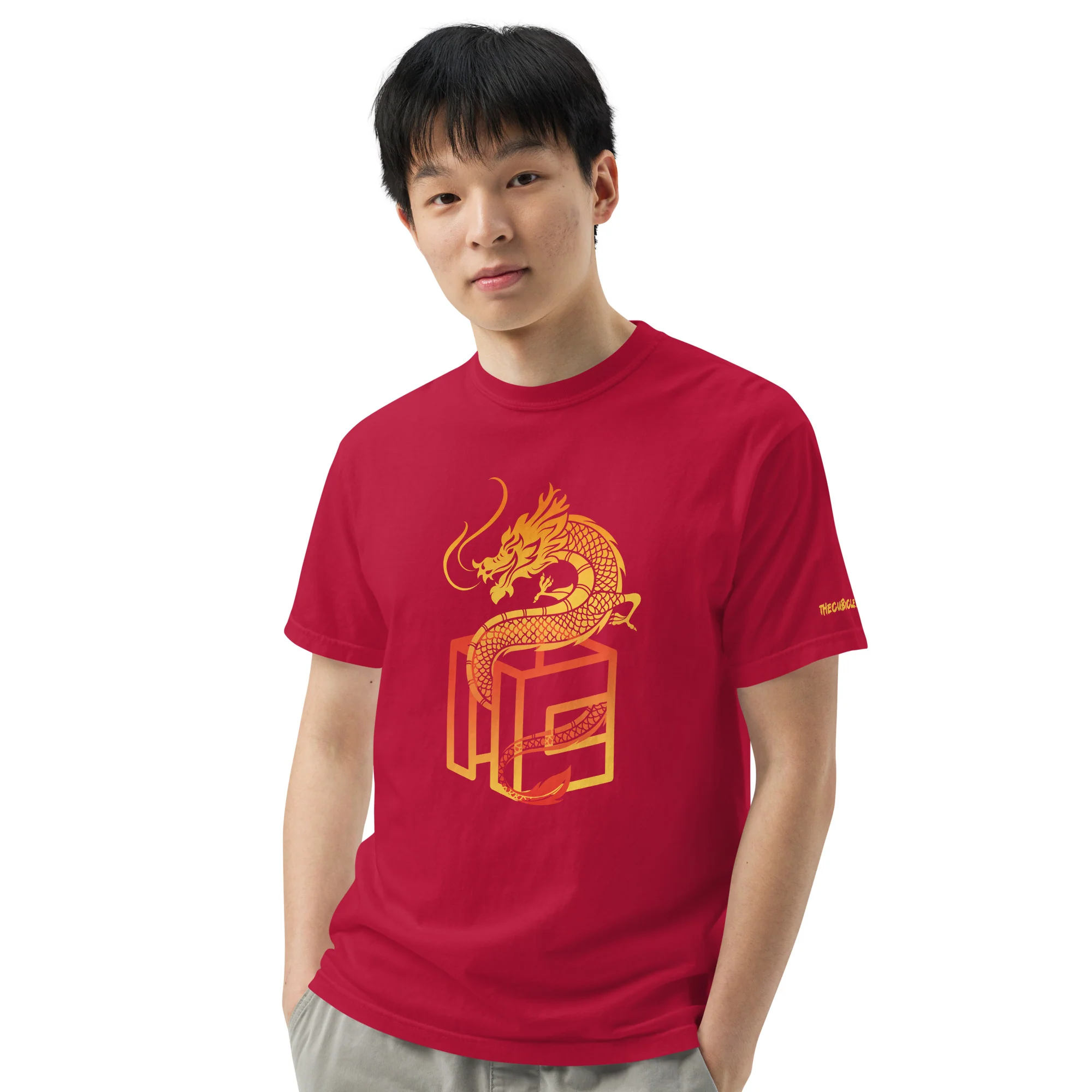 Cubicle Lunar New Year T-Shirt - Image 3