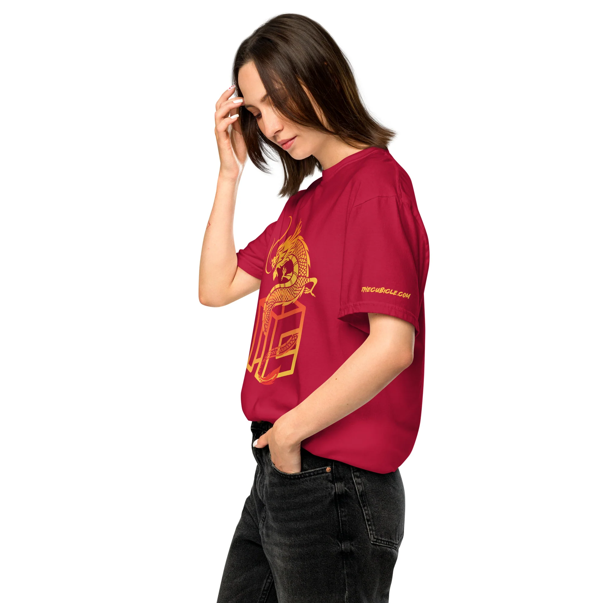 Cubicle Lunar New Year T-Shirt - Image 4