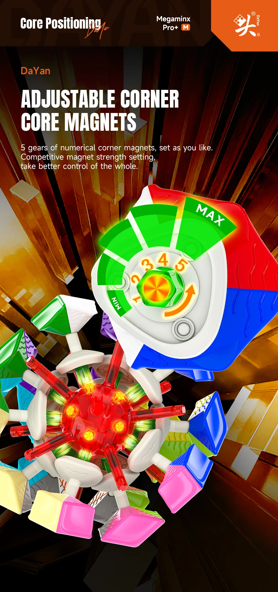 DaYan Megaminx Pro+ (MagLev) - Image 10