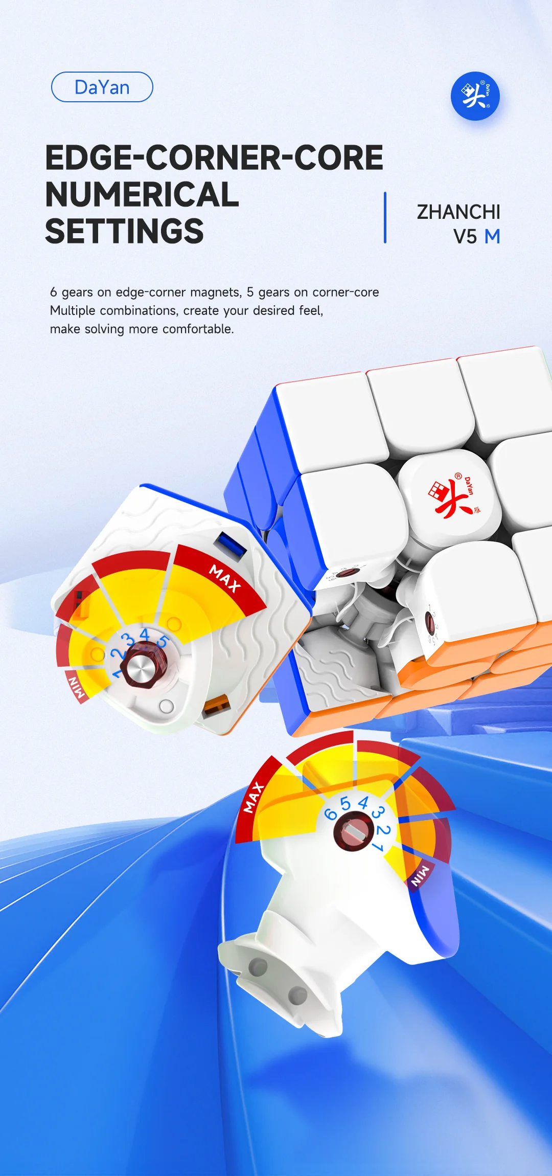 DaYan ZhanChi V5 M 3x3 (Fancy) - Image 6