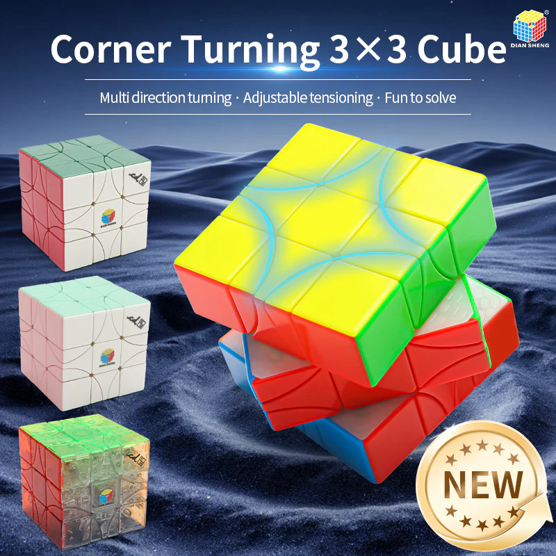 DianSheng Galaxy Corner-Turning 3x3 (Magnetic + Ball-Core) - Image 6