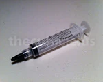 Empty Lube Syringe