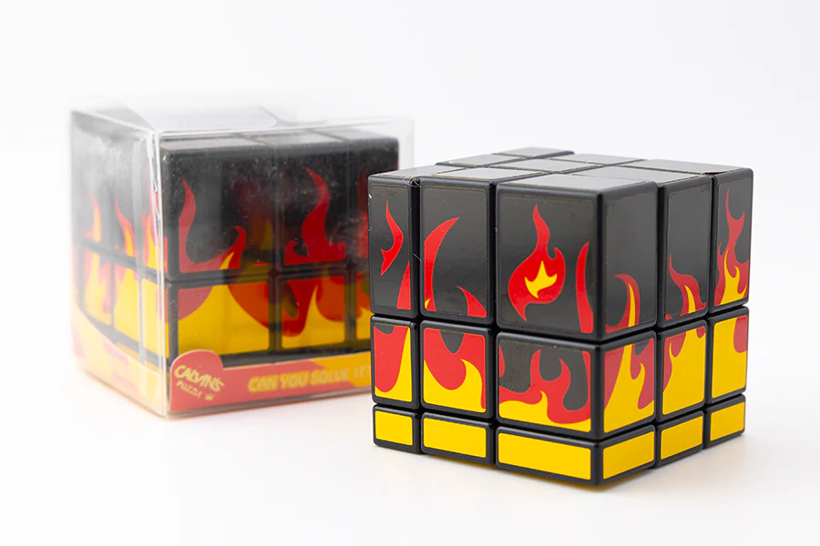 Flame Mirror Cube