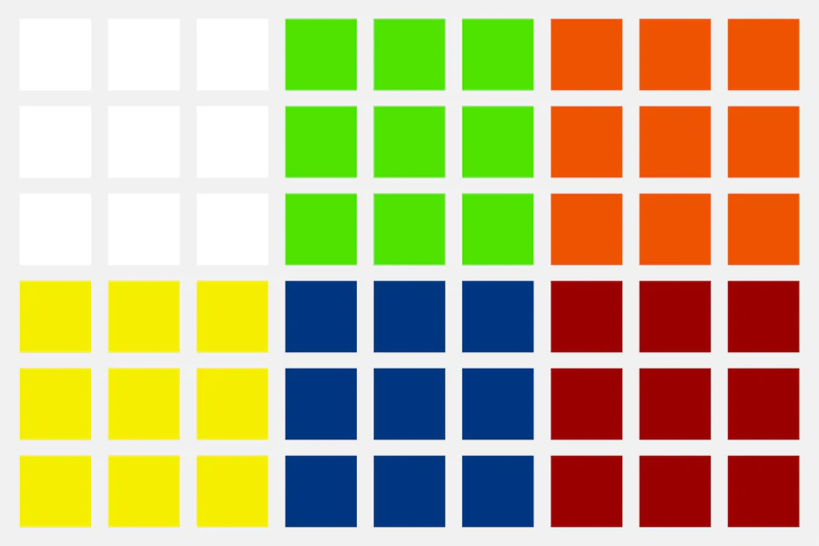 GAN 3x3 Sticker Set - Image 5