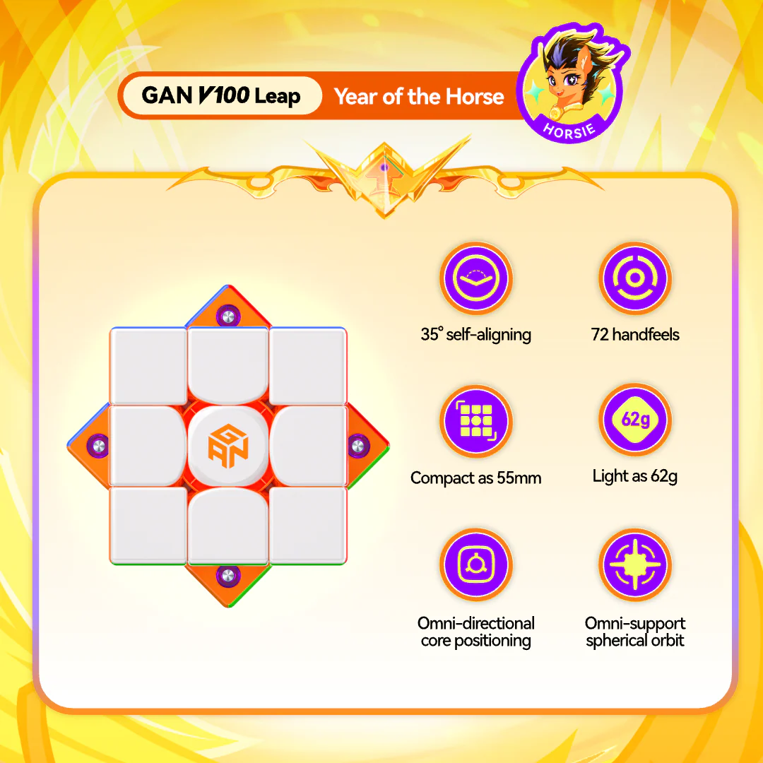 GAN V100 Leap 3x3 (2026 Year of the Horse Edition) - Image 3