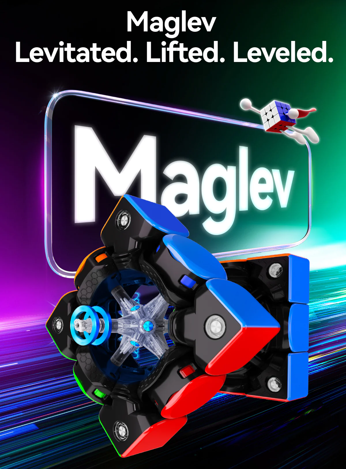 GAN V100 MagLev 3x3 (Frosted) - Image 14