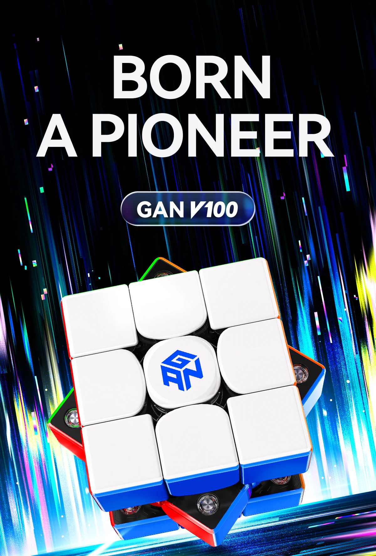 GAN V100 MagLev 3x3 (Frosted) - Image 23