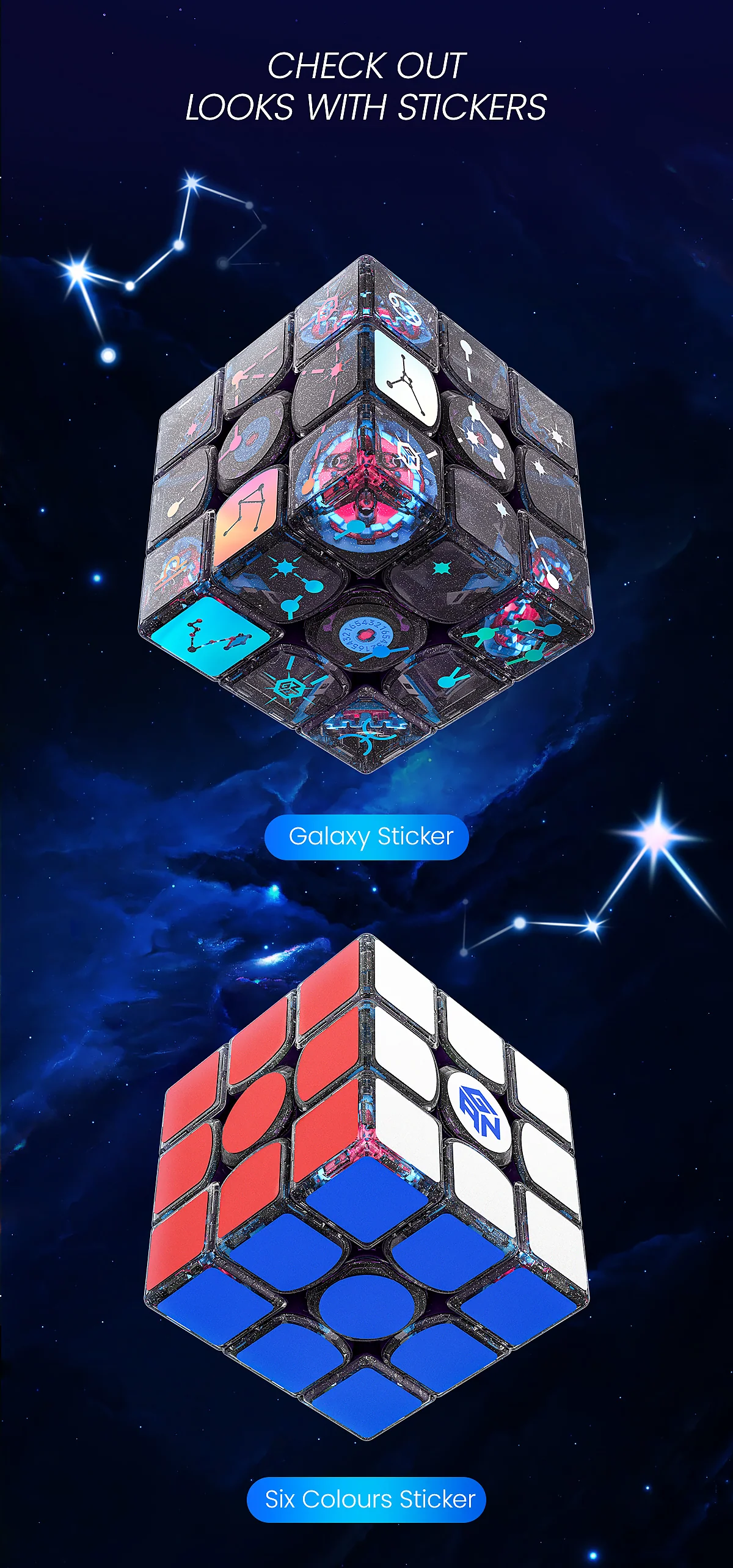 GAN14 M MagLev "Galaxy" Limited Edition 3x3 - Image 12