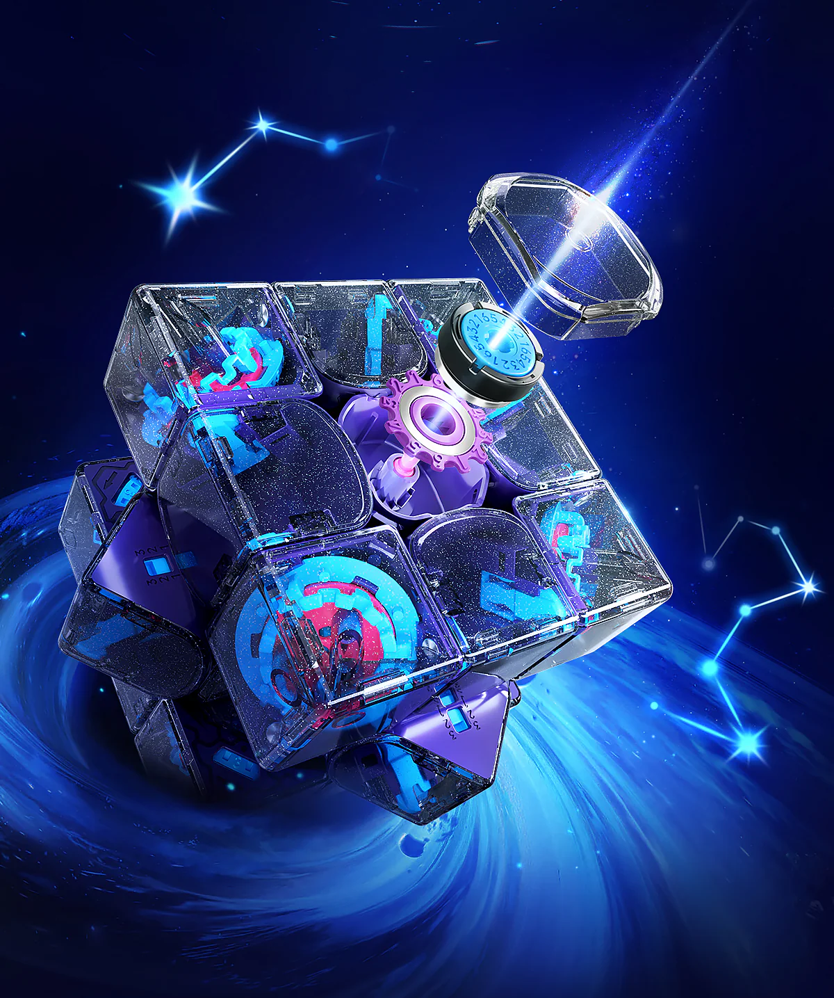 GAN14 M MagLev "Galaxy" Limited Edition 3x3 - Image 8