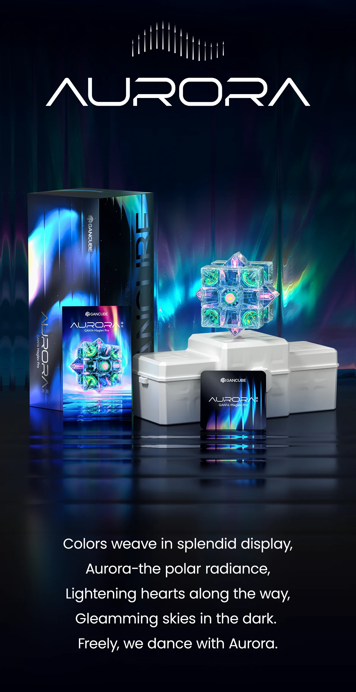 GAN14 MagLev Pro Aurora 3x3 (Limited Edition) - Image 10