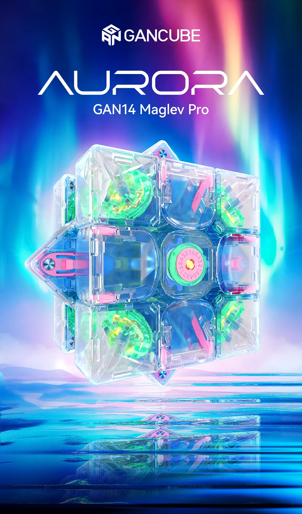 GAN14 MagLev Pro Aurora 3x3 (Limited Edition) - Image 3