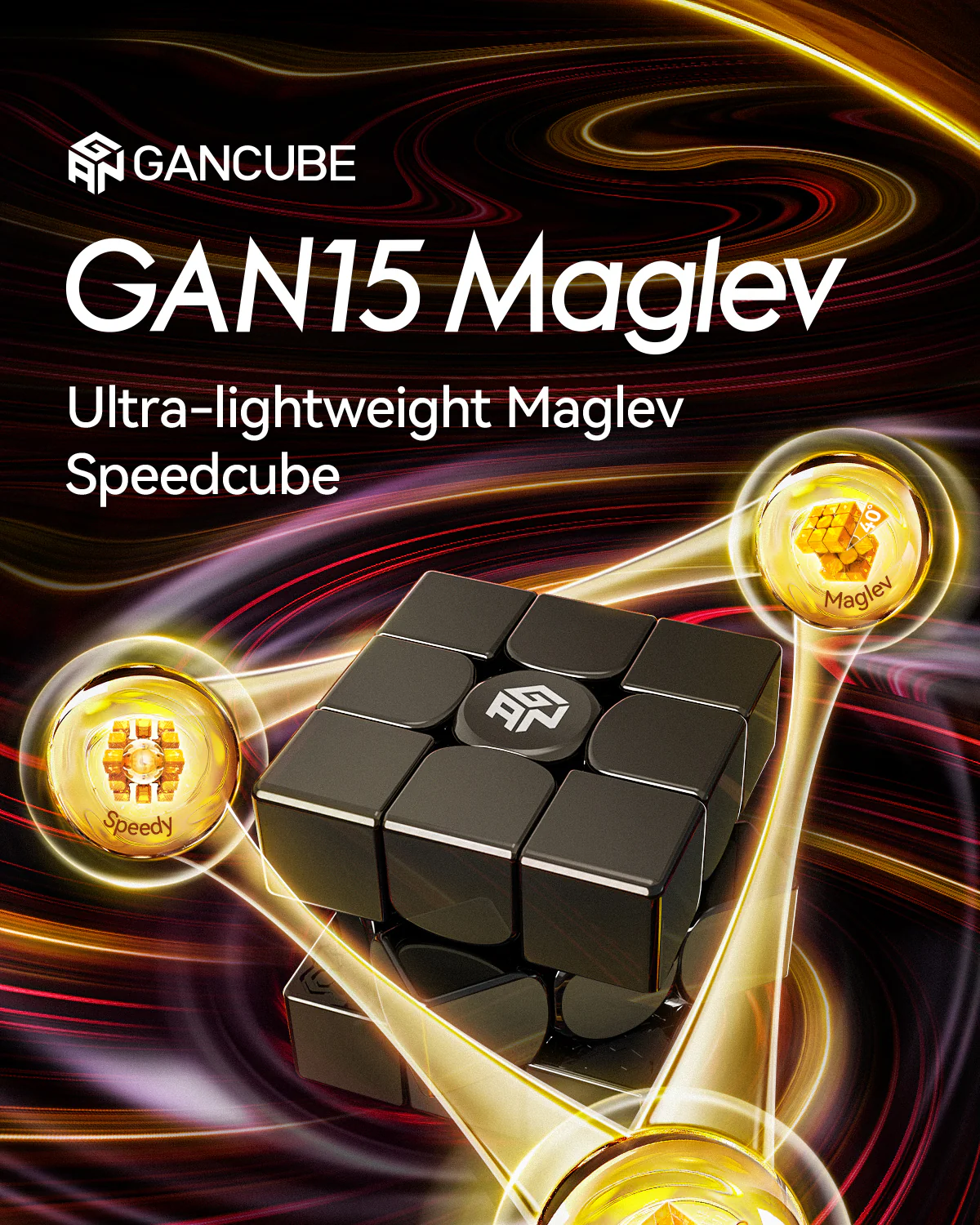 GAN15 MagLev 3x3 (Frosted) - Image 3