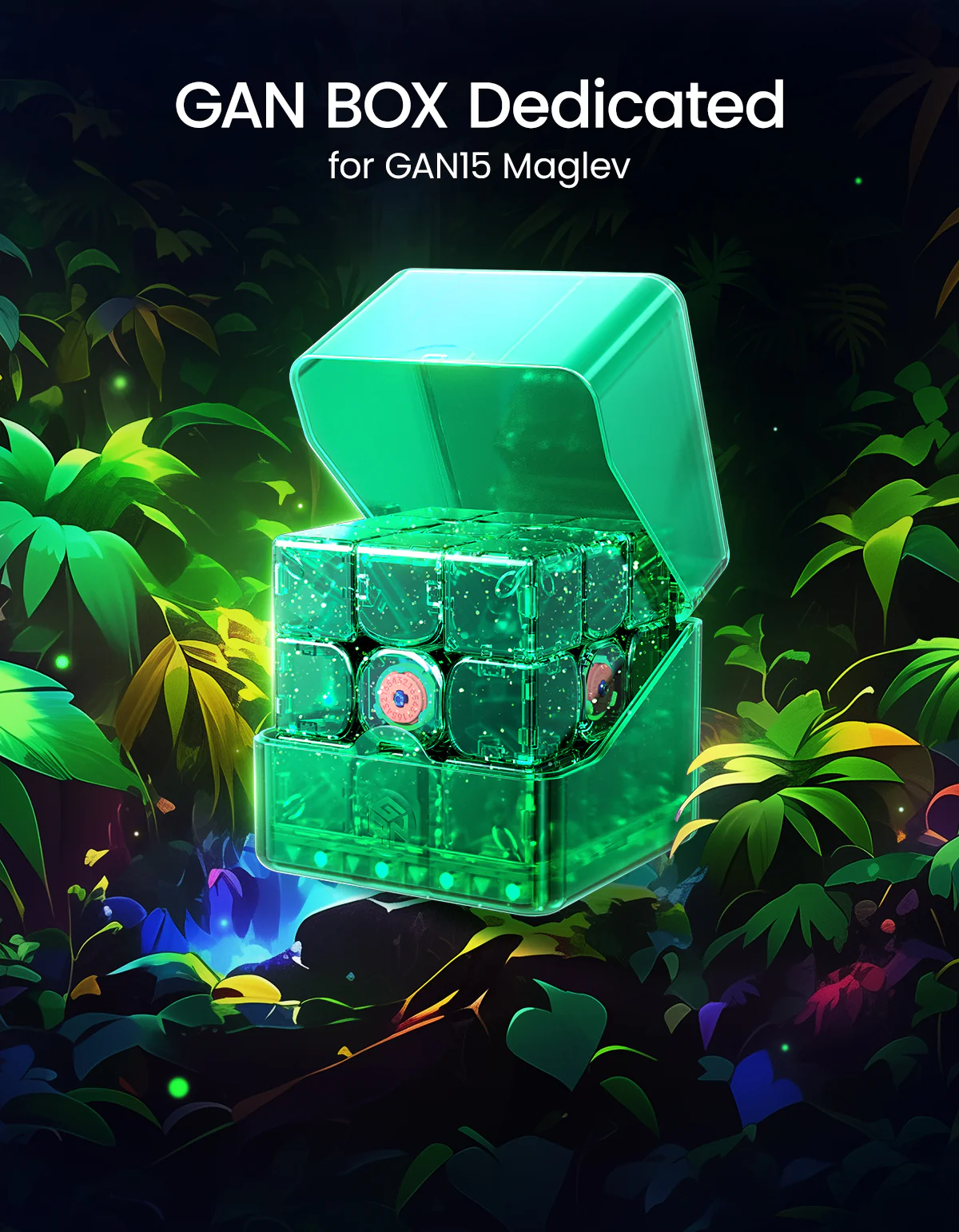 GAN15 MagLev EmeraldoX 3x3 (Limited Edition) - Image 9