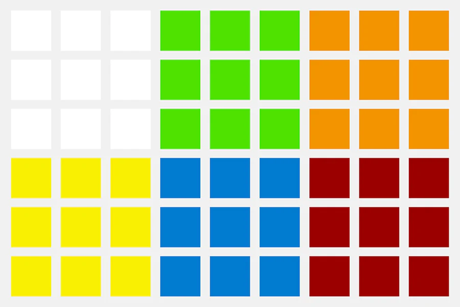 GiiKER 3x3 Sticker Set - Image 4