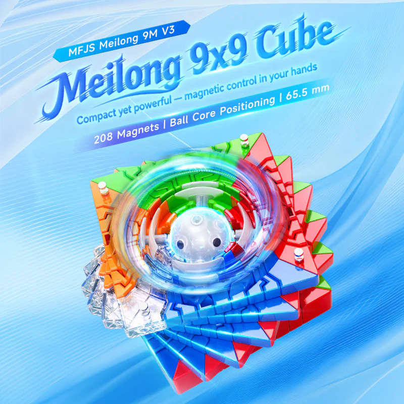 MFJS MeiLong 9x9 V3 (Magnetic + Ball-Core) - Image 5