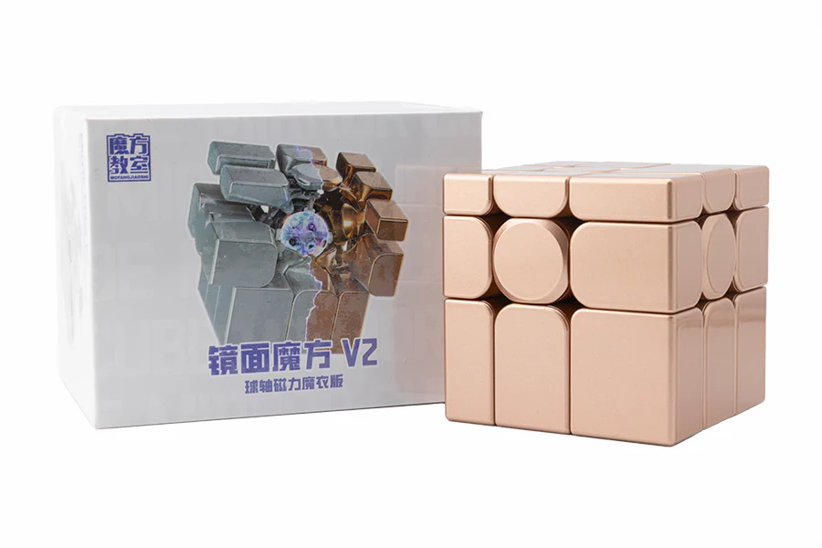 MFJS Mirror Cube 3x3 V2 (Magnetic + Ball-Core + UV) - Image 2
