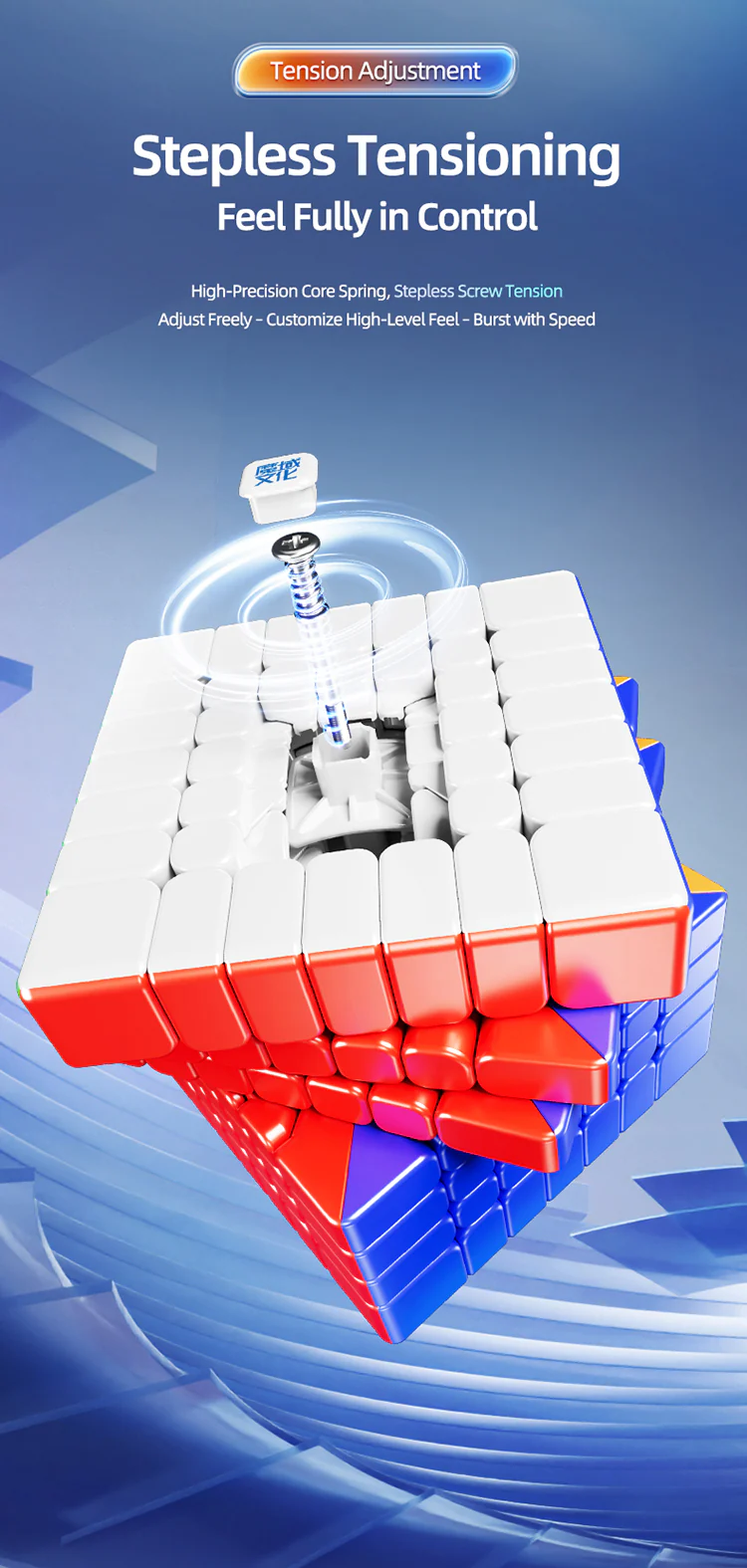 MoYu AoFu V5 7x7 (Triple-Track Magnetic) - Image 6