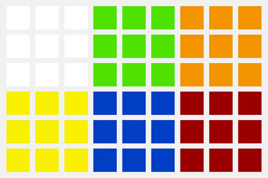 MoYu RS3 M 2020 3x3 Sticker Set - Image 3