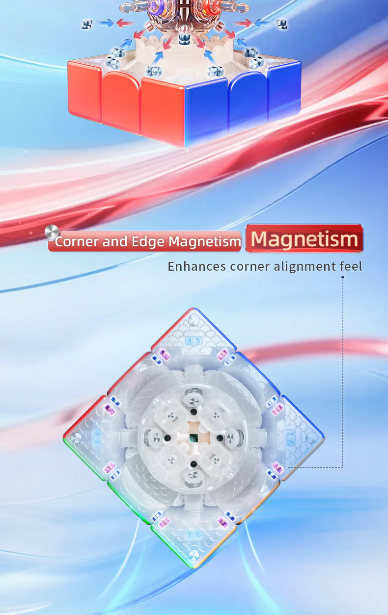 MoYu Super AoLong 3x3 (20-Magnet Ball-Core + MagLev) - Image 7