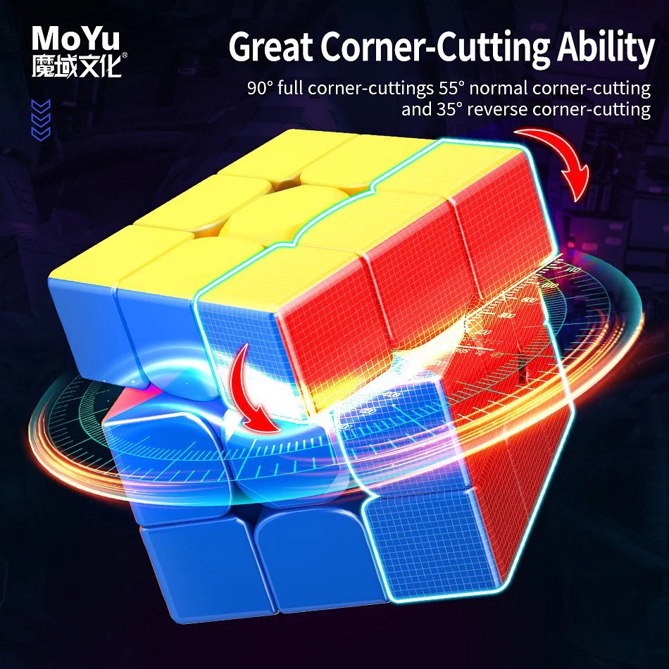 MoYu Super RS3 M 2022 3x3 Ball-Core (Magnetic Core + MagLev) - Image 8