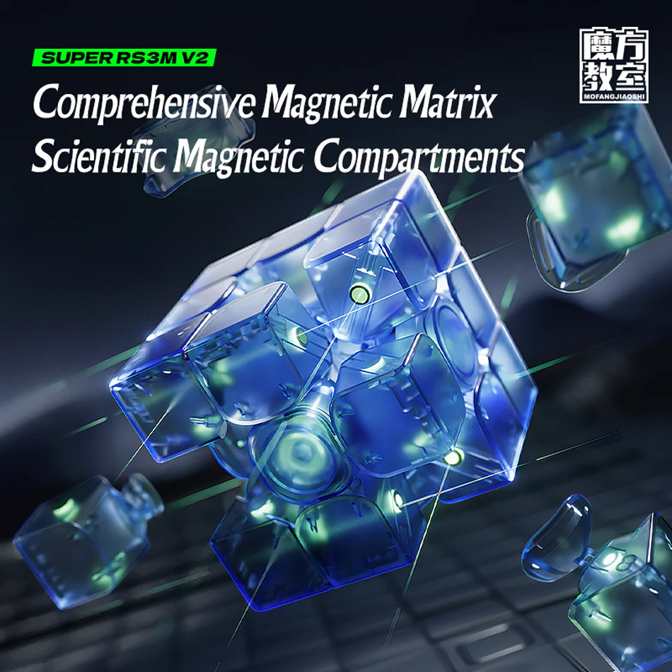 MoYu Super RS3 M V2 Magnetic UV 3x3 - Image 4