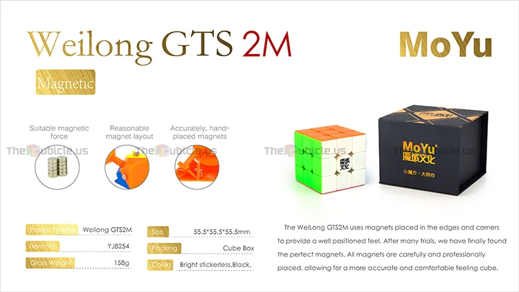 MoYu WeiLong GTS2 M 3x3 - Image 5