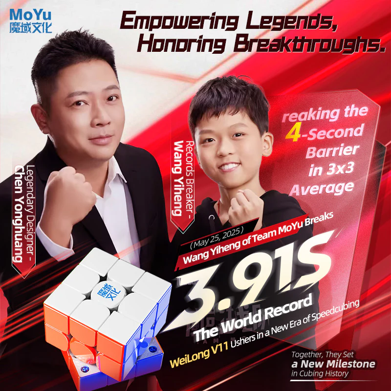 MoYu WeiLong V11 3x3 (Magnetic) - Image 11