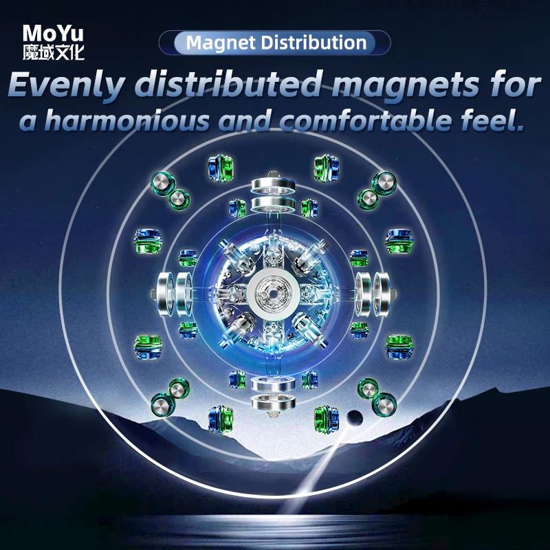 MoYu WeiLong V11 3x3 (Magnetic) - Image 6
