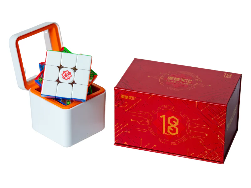 MoYu WeiLong V11 AI 3x3 (8-Magnet Ball-Core + MagLev + UV) - 18th Anniversary Edition