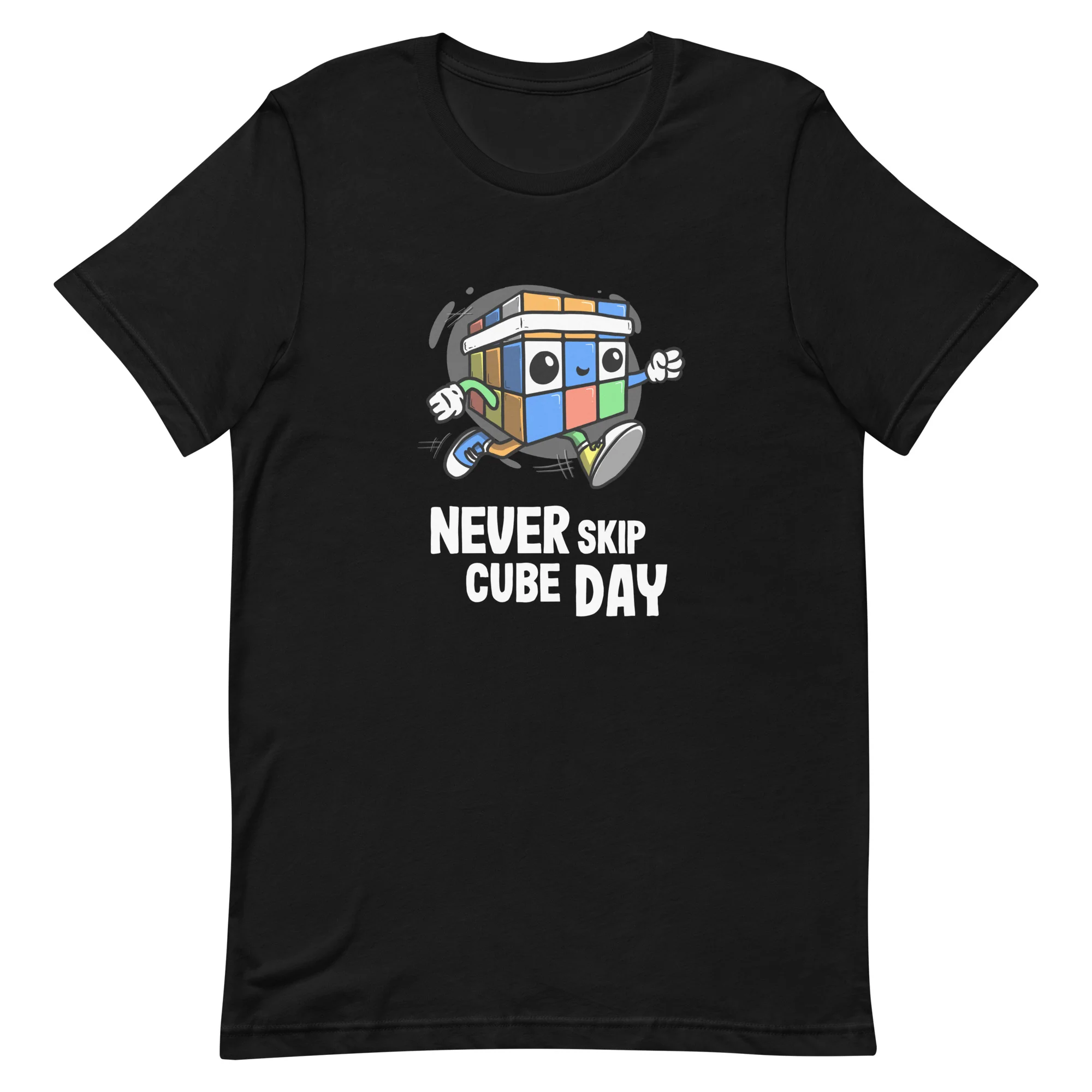 Never Skip Cube Day T-Shirt (Puzzle Pals) - Image 2