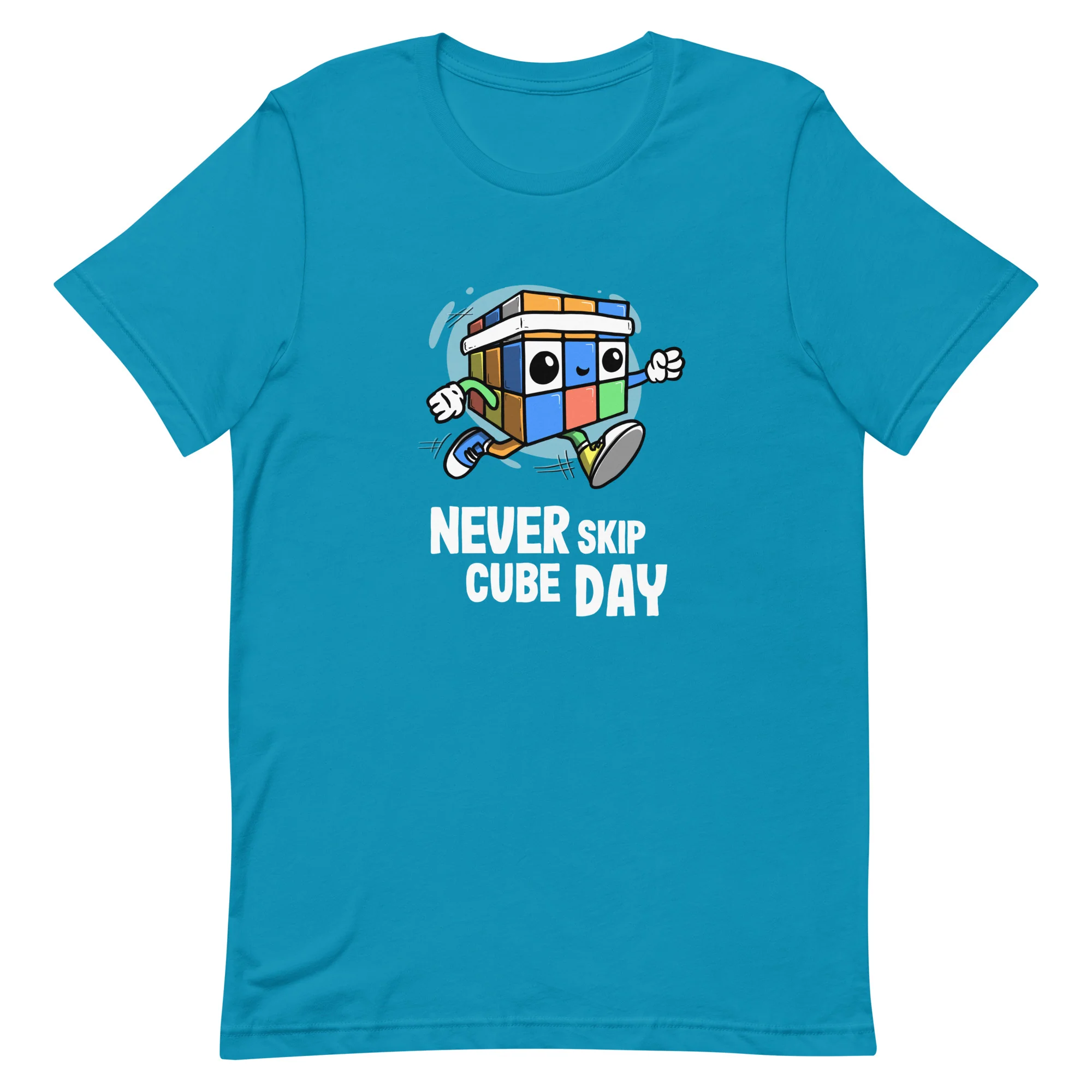 Never Skip Cube Day T-Shirt (Puzzle Pals) - Image 3